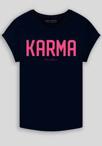 EDEN_ASHRAM_Karma_Premium_Rolled_Sleeve_T_Shirt_Dark_Navy_1