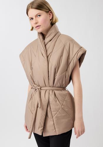 Mandala_Yogawear_Snuggle_Up_Veste_Taupe_1