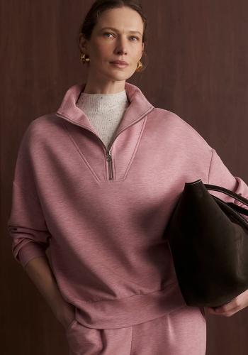 VARLEY_Hawley_Half_Zip_Sweat_Rose_Marl_1