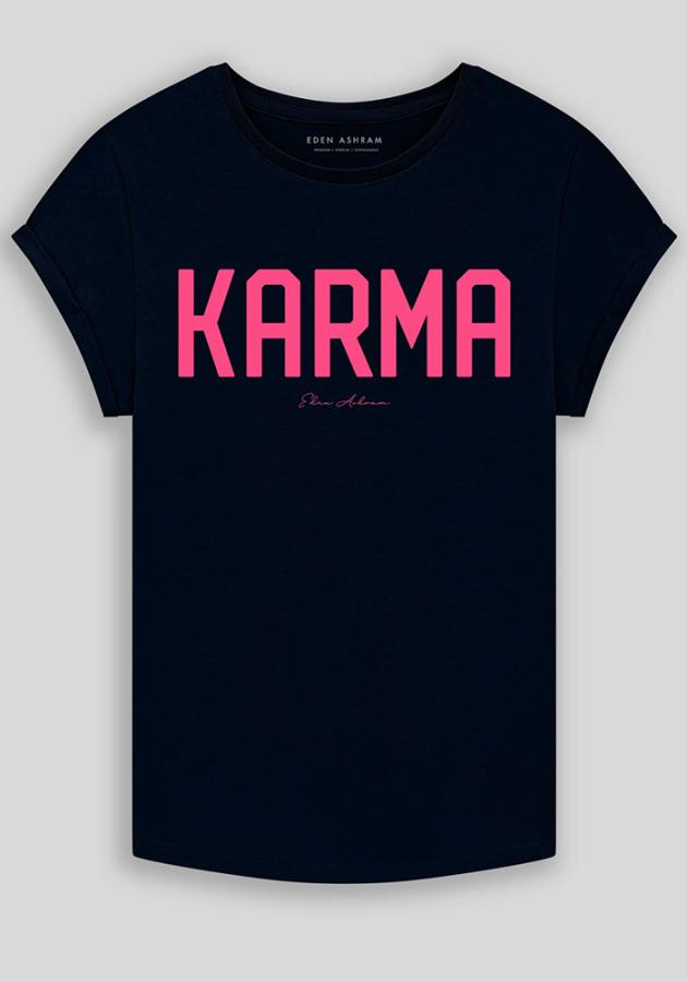 EDEN_ASHRAM_Karma_Premium_Rolled_Sleeve_T_Shirt_Dark_Navy_1
