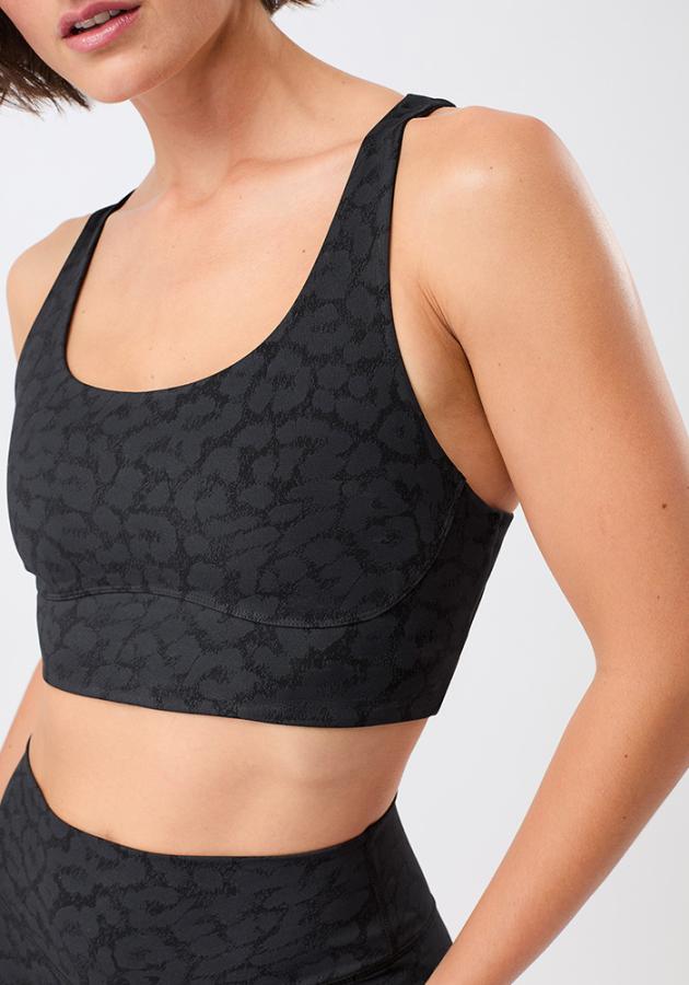 MANDALA_YOGAWEAR_Sports_Bra_Black_Leo_Print_1
