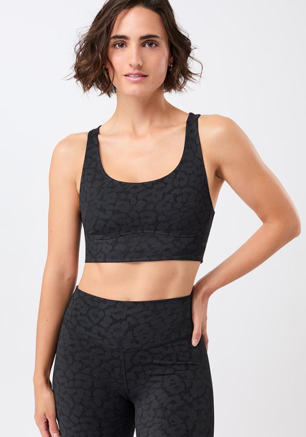 MANDALA_YOGAWEAR_Sports_Bra_Black_Leo_Print_2